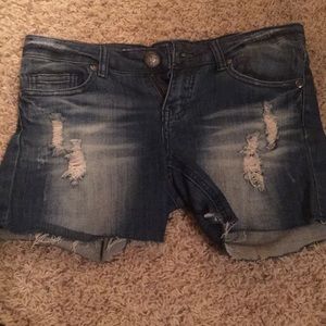 Machine brand denim shorts